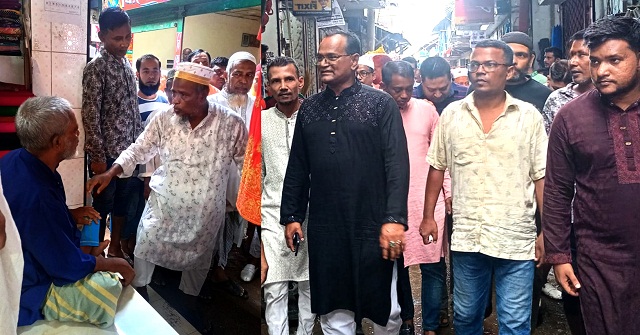 গৌররনদীতে নবনির্বাচিত পৌর মেয়র ও উপজেলা চেয়ারম্যনের গণসংযোগ 