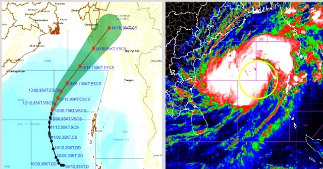 রোববার দুপুরে আঘাত হানবে ‘মোখা’, ৪ নম্বর হুঁশিয়ারি সংকেত