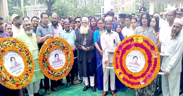  ঝালকাঠিতে বঙ্গমাতা শেখ ফজিলাতুন্নেছা মুজিবের জন্মবার্ষিকী পালিত