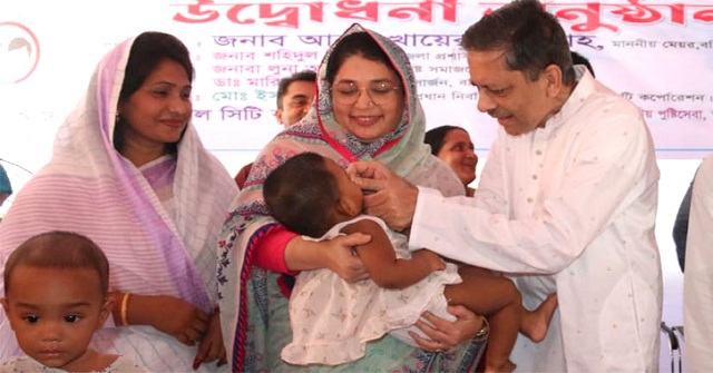 বরিশালে ভিটামিন ‘এ’ ক্যাপসুল পেল ৩ লাখ ৬৬ হাজার শিশু 