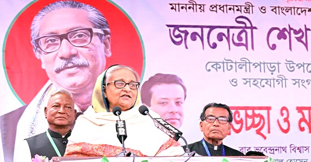 অগ্নিসন্ত্রাসী ও হুকুমদাতাদের সাজা নিশ্চিত করা হবে: শেখ হাসিনা