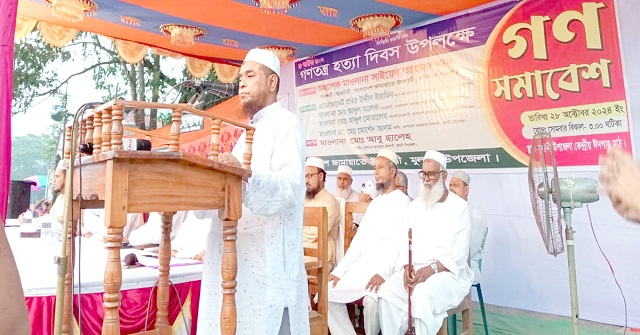 মুলাদীতে জামায়াতে ইসলামীর গণসমাবেশ 