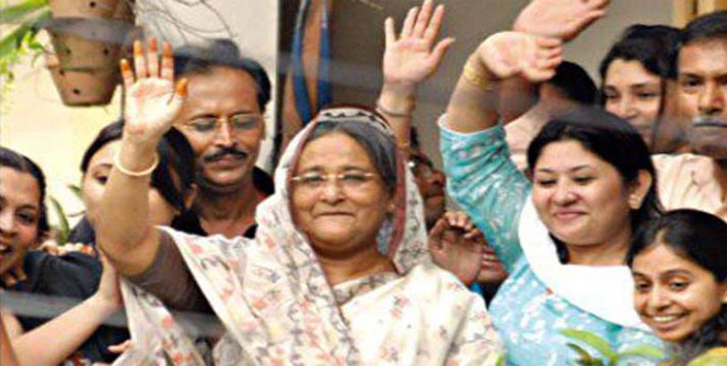 আজ শেখ হাসিনার কারামুক্তি দিবস 