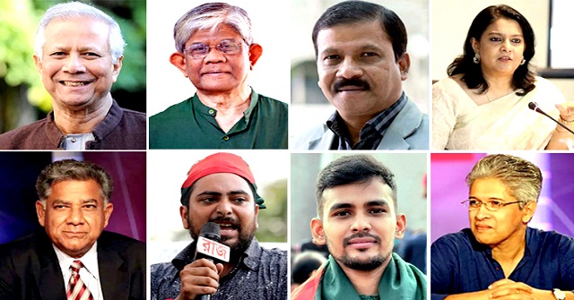 উপদেষ্টারা কে কোন মন্ত্রণালয় পেলেন
