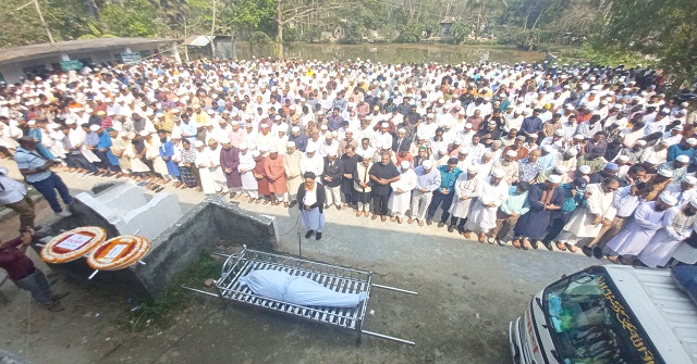 কাজী নাসির উদ্দিন বাবুলের জানাজা ও দাফন সম্পন্ন