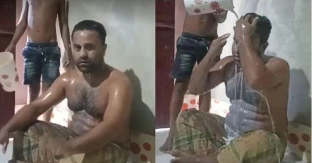 দুধ দিয়ে গোসল করে রাজনীতি ছাড়লেন ছাত্রলীগ নেতা 