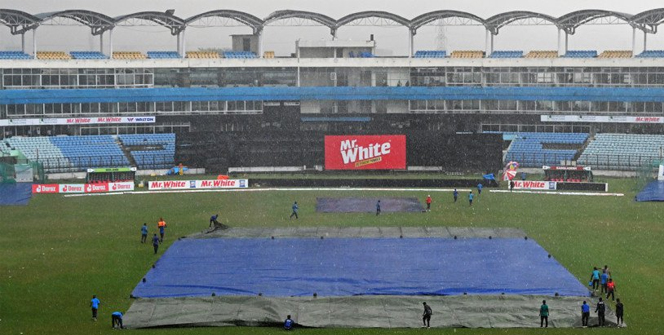 বৃষ্টিতে বাংলাদেশ-আফগানিস্তান প্রথম ওয়ানডে ম্যাচ বন্ধ