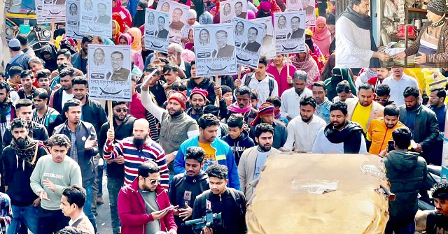 আবুল হাসানাত আবদুল্লাহর নৌকা প্রতীকের প্রচারণায় ভিপি সুমন