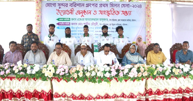 মোগো সুন্দর বরিশালের মিলন মেলায় নারীদের সংবর্ধনা